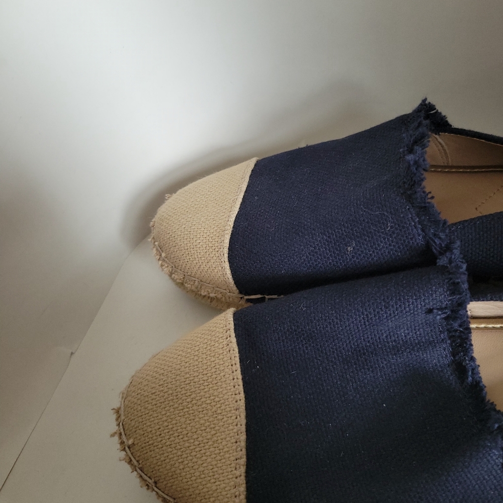 J. Mclaughlin Boho Redding Solid Canvas Espadrill… - image 2